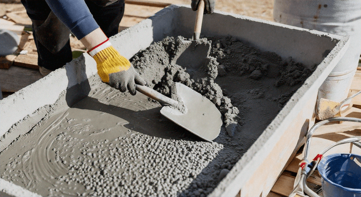 Hand Mixing Concrete Fundamentals