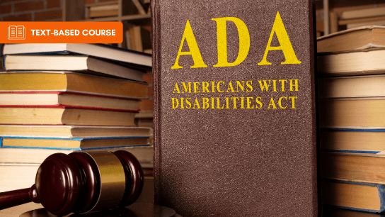 A Brief Introduction to the Americans with Disabilities Act